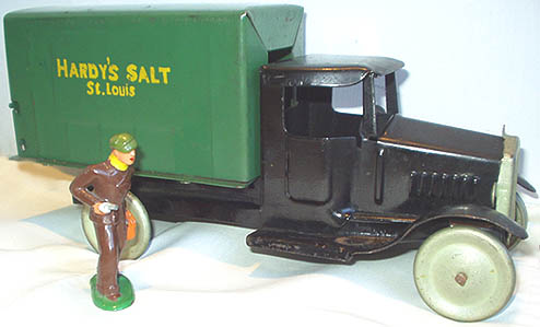metalcraft hardy's salt toy truck 1931